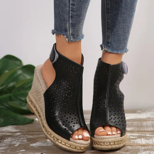 Sandalias de cuña Alexa