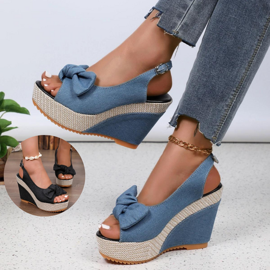 Sandalias de cuña Zoe