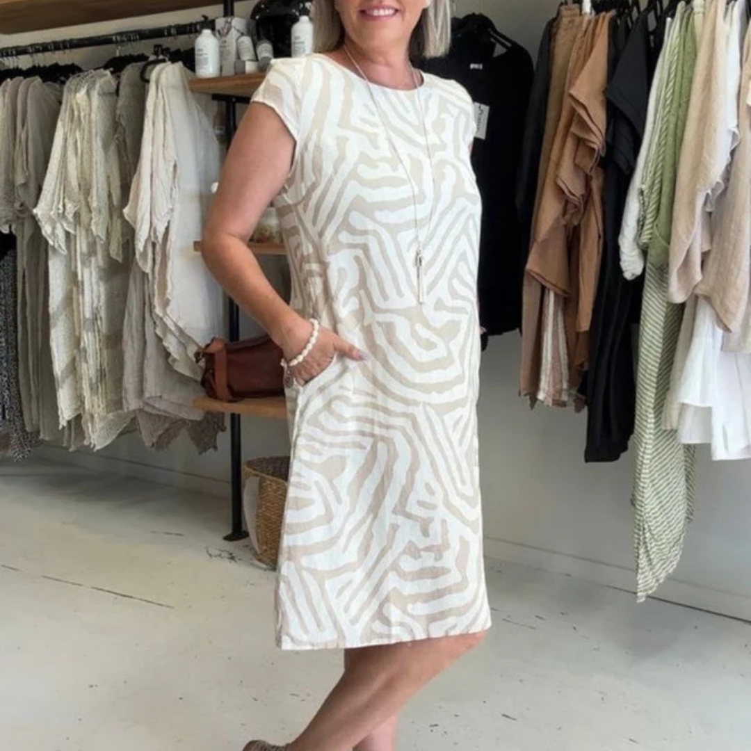 Vestido Marina – Algodón Orgánico con Estilo Natural