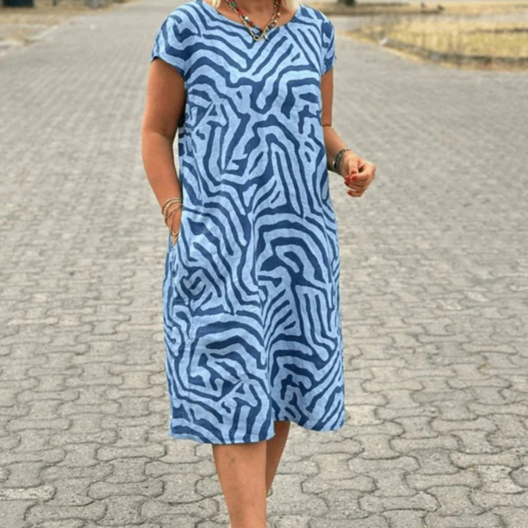 Vestido Marina – Algodón Orgánico con Estilo Natural
