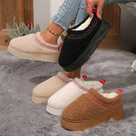 🐑 Zuecos Borreguillo Tendencia Mujer – Estilo Urbano Chic Antideslizantes | Cómodos y Versátiles