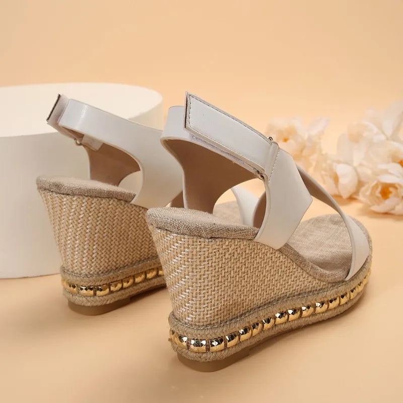 Sandalias de cuña Bamban